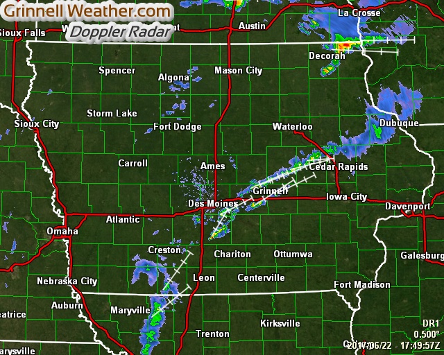 Grinnell GRLevel3 Radar