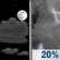 Tonight: A 20 percent chance of showers and thunderstorms after 2am. Partly cloudy, with a low around 68. Northeast wind 3 to 5 mph. Tonight: A 20 percent chance of showers and thunderstorms after 2am. Partly cloudy, with a low around 68. Northeast wind 3 to 5 mph.
