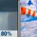 Sunday: Showers and possibly a thunderstorm before 8am, then a chance of showers and thunderstorms between 8am and 9am.  High near 85. Windy, with a south wind 10 to 15 mph increasing to 18 to 23 mph in the afternoon. Winds could gust as high as 32 mph.  Chance of precipitation is 80%. New precipitation amounts between a tenth and quarter of an inch, except higher amounts possible in thunderstorms. 