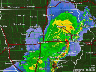 Regional Infrared Satellite