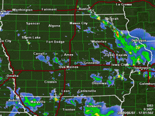 Regional Infrared Satellite
