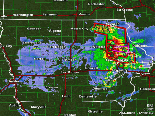 Regional Infrared Satellite