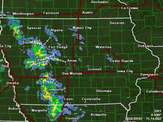 Regional Infrared Satellite