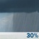 This Afternoon: A 30 percent chance of showers, mainly after 5pm.  Cloudy, with a high near 50. Breezy, with an east wind around 18 mph, with gusts as high as 26 mph.  New precipitation amounts of less than a tenth of an inch possible. 